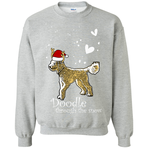 Doodle Through The Snow - Gildan Sweatshirt