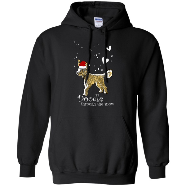 Doodle Through The Snow - Gildan Pullover Hoodie