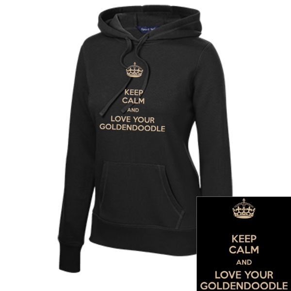 Keep Calm - Ladies Pullover Hooded Sweatshirt