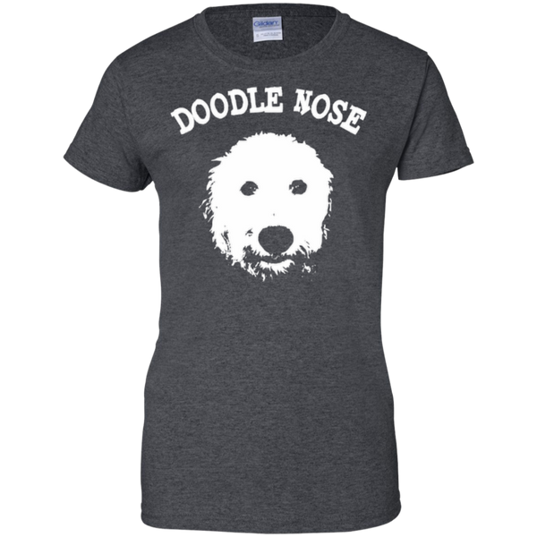 Doodle Nose - Gildan Ladies T-Shirt