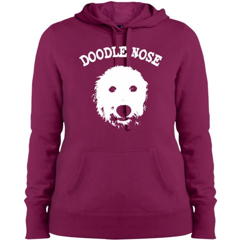 Doodle Nose - Ladies Hooded Sweatshirt