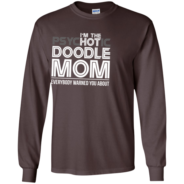 Hot Doodle Mom - Gildan Long Sleeve