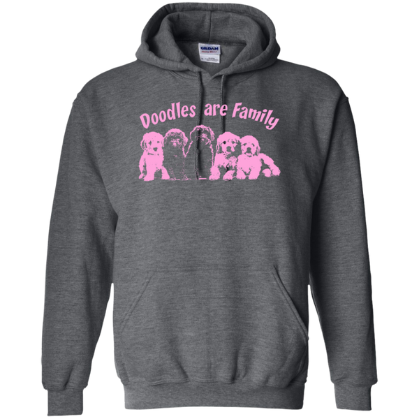 Doodles Are Family - Gildan Hoodie - I Love Goldendoodles