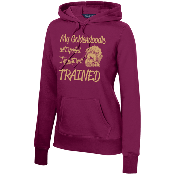 Well Trained - Ladies Pullover Hooded Sweatshirt