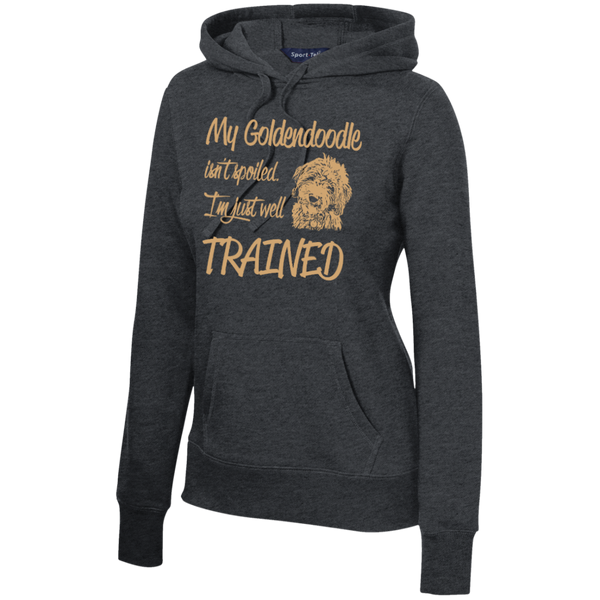 Well Trained - Ladies Pullover Hooded Sweatshirt