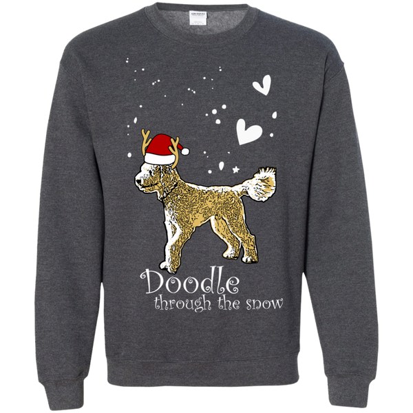 Doodle Through The Snow - Gildan Sweatshirt