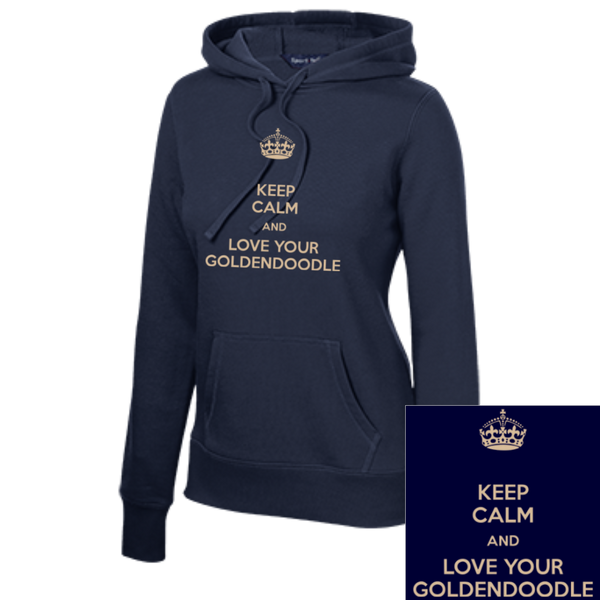 Keep Calm - Ladies Pullover Hooded Sweatshirt