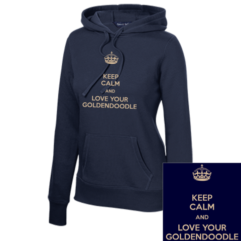 Keep Calm - Ladies Pullover Hooded Sweatshirt