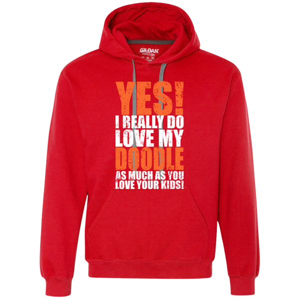 Really Love My Doodle - Gildan Heavyweight Sweatshirt