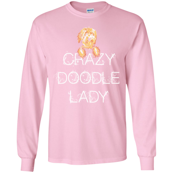 Crazy Doodle Lady - Gildan Long Sleeve T-Shirt