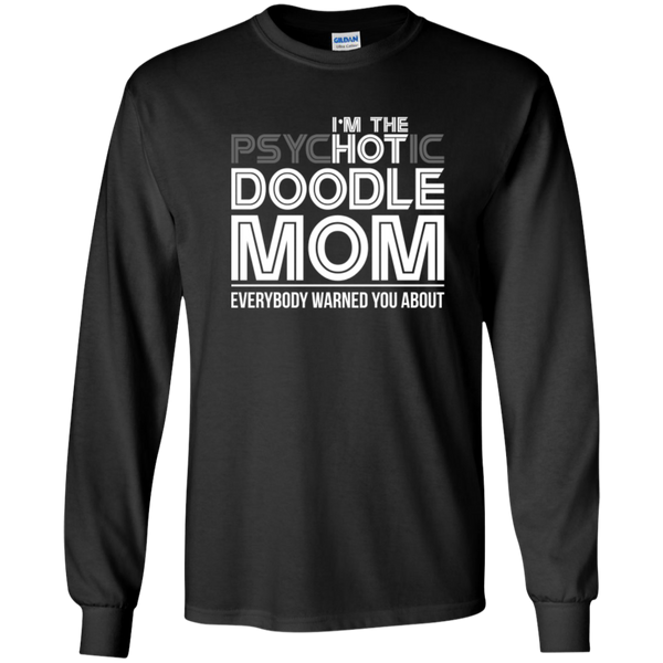 Hot Doodle Mom - Gildan Long Sleeve