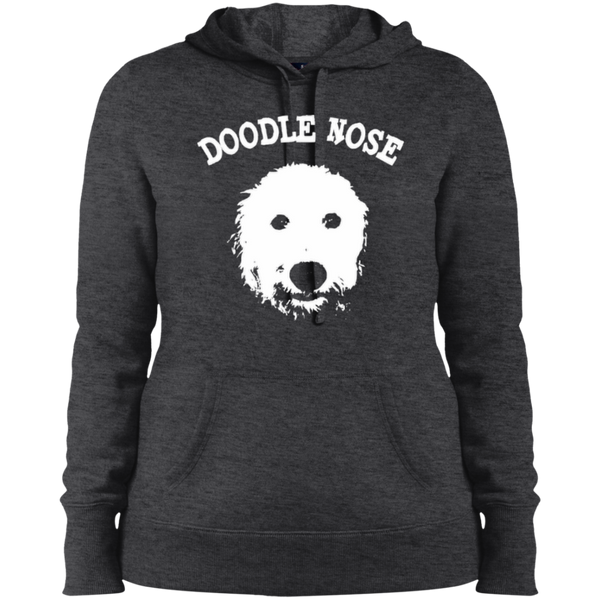 Doodle Nose - Ladies Hooded Sweatshirt