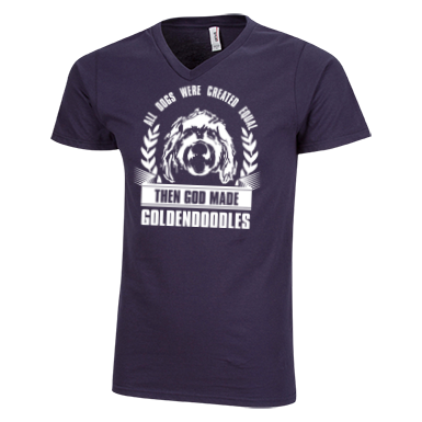 Then God Made Goldendoodles - Men's V-Neck