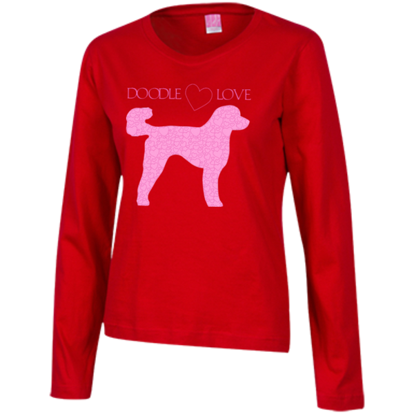 Doodle Love - Ladies Long Sleeve T-Shirt