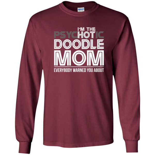Hot Doodle Mom - Gildan Long Sleeve