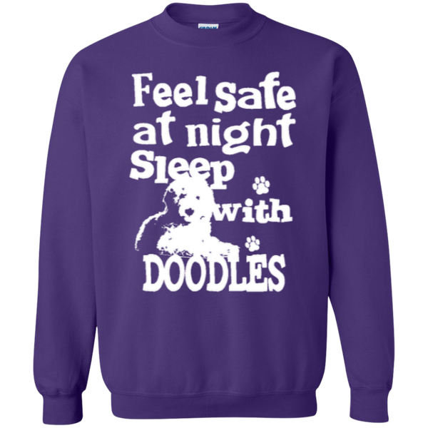 Feel Safe At Night - Gildan Crewneck Sweatshirt