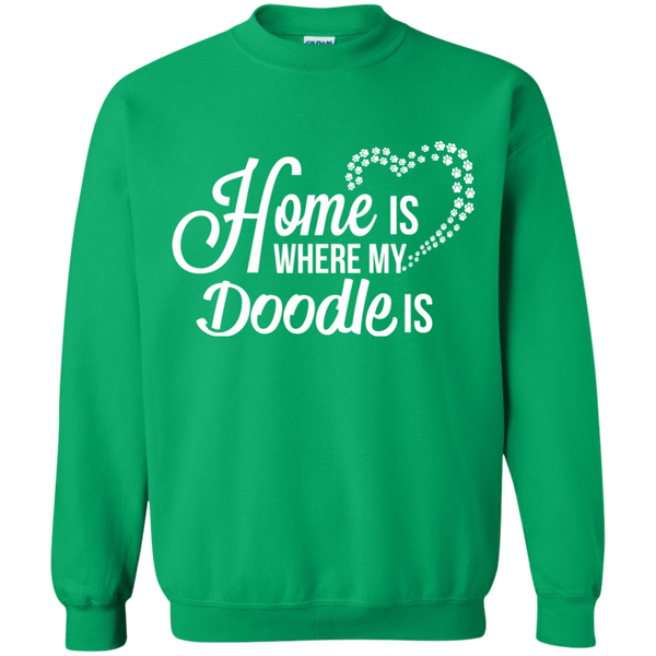 Home Is Where My Doodle Is - Gildan Sweatshirt