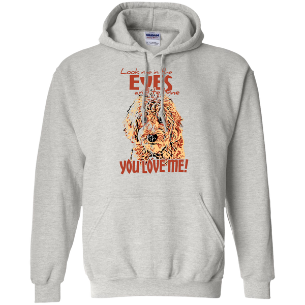 Look Me In The Eyes - Gildan Hoodie
