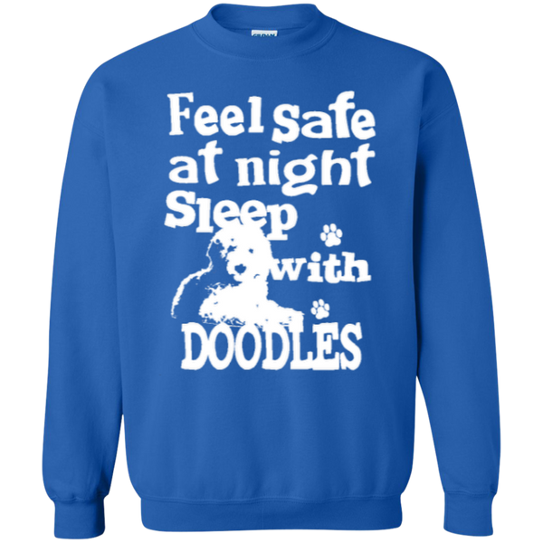 Feel Safe At Night - Gildan Crewneck Sweatshirt