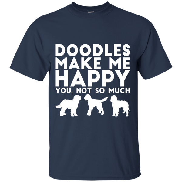 Doodles Make Me Happy - Gildan T-Shirt