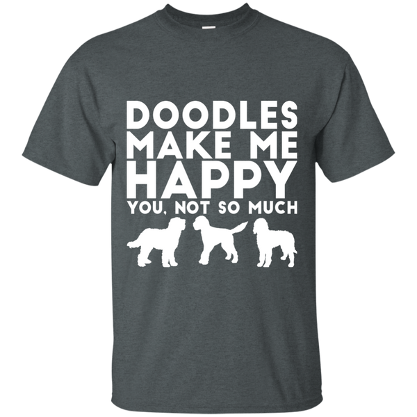 Doodles Make Me Happy - Gildan T-Shirt