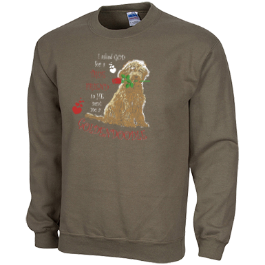 God Sent Me a Goldendoodle - Gildan Sweatshirt