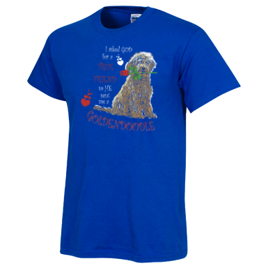 God Sent Me a Goldendoodle - Gildan Tee