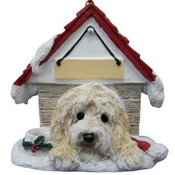 Doodle Christmas Ornament Cream