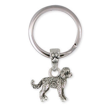 Sterling Silver Doodle Key Ring
