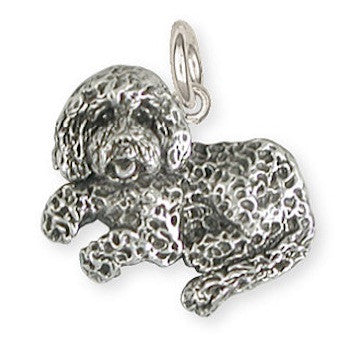 Doodle Charm in Sterling Silver