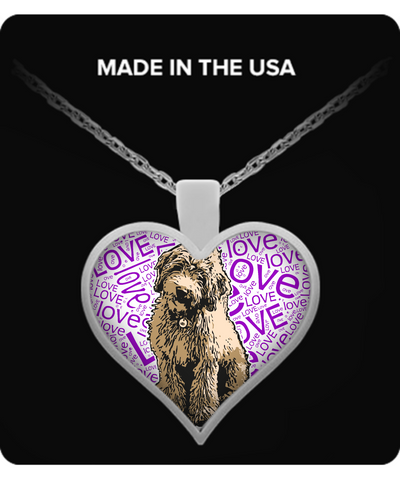 I LOVE Doodles Necklace